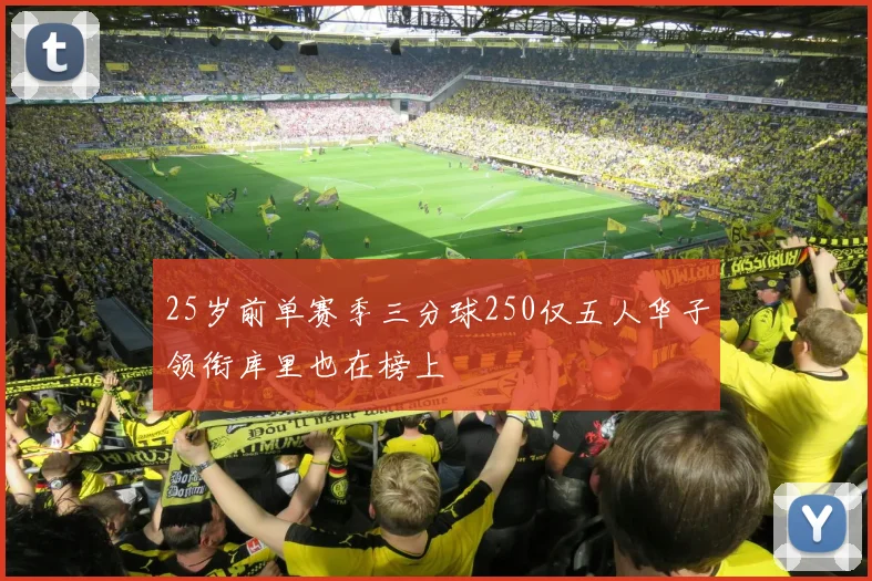 25岁前单赛季三分球250仅五人华子领衔库里也在榜上